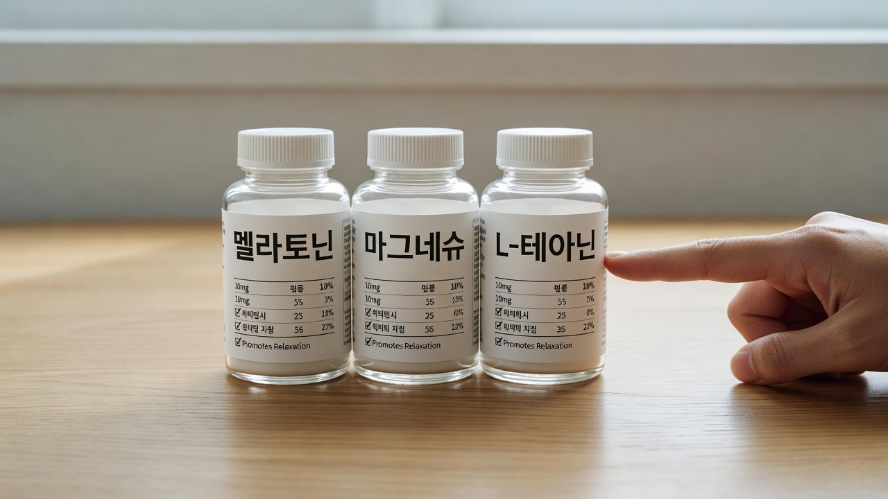 수면 영양제 추천 시 꼭 확인할 성분