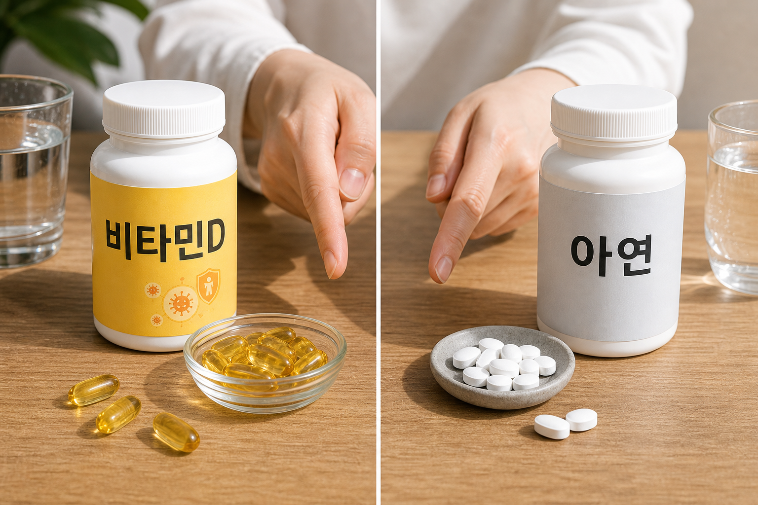 면역 영양제 추천, 비타민D와 아연 조합은?