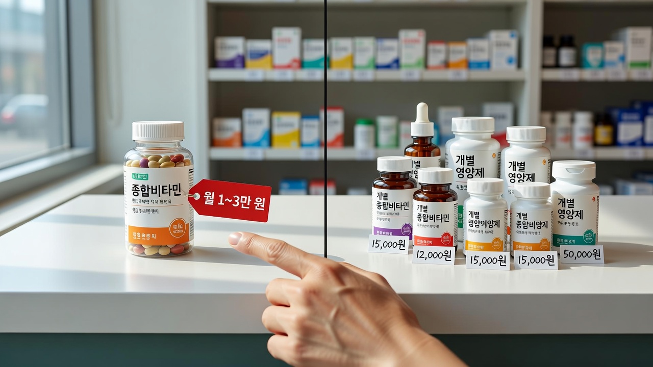 종합비타민 vs 개별 영양제, 어떤 걸 먼저 먹어야 할까