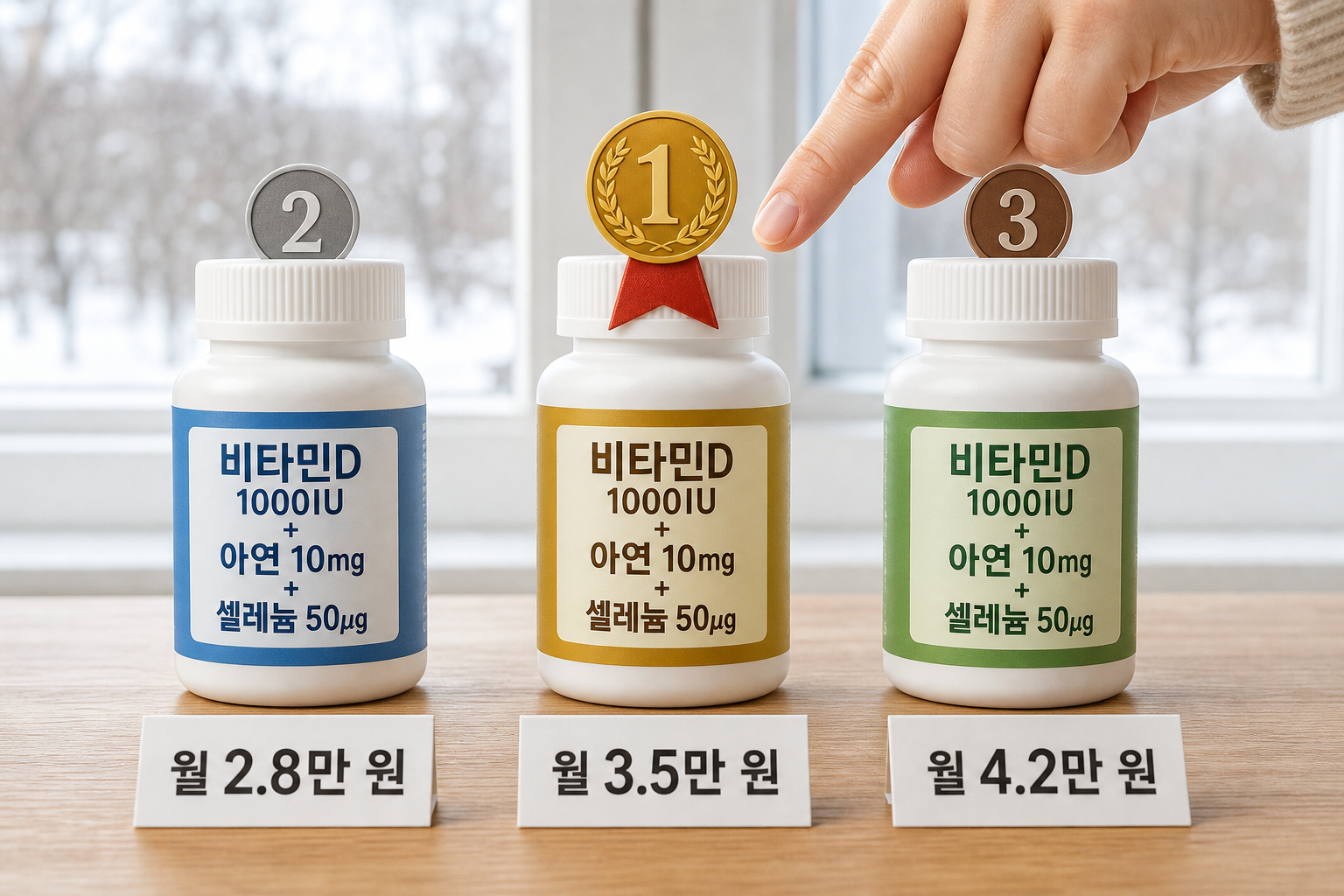 면역 영양제 추천: 비타민D·아연·셀레늄 조합