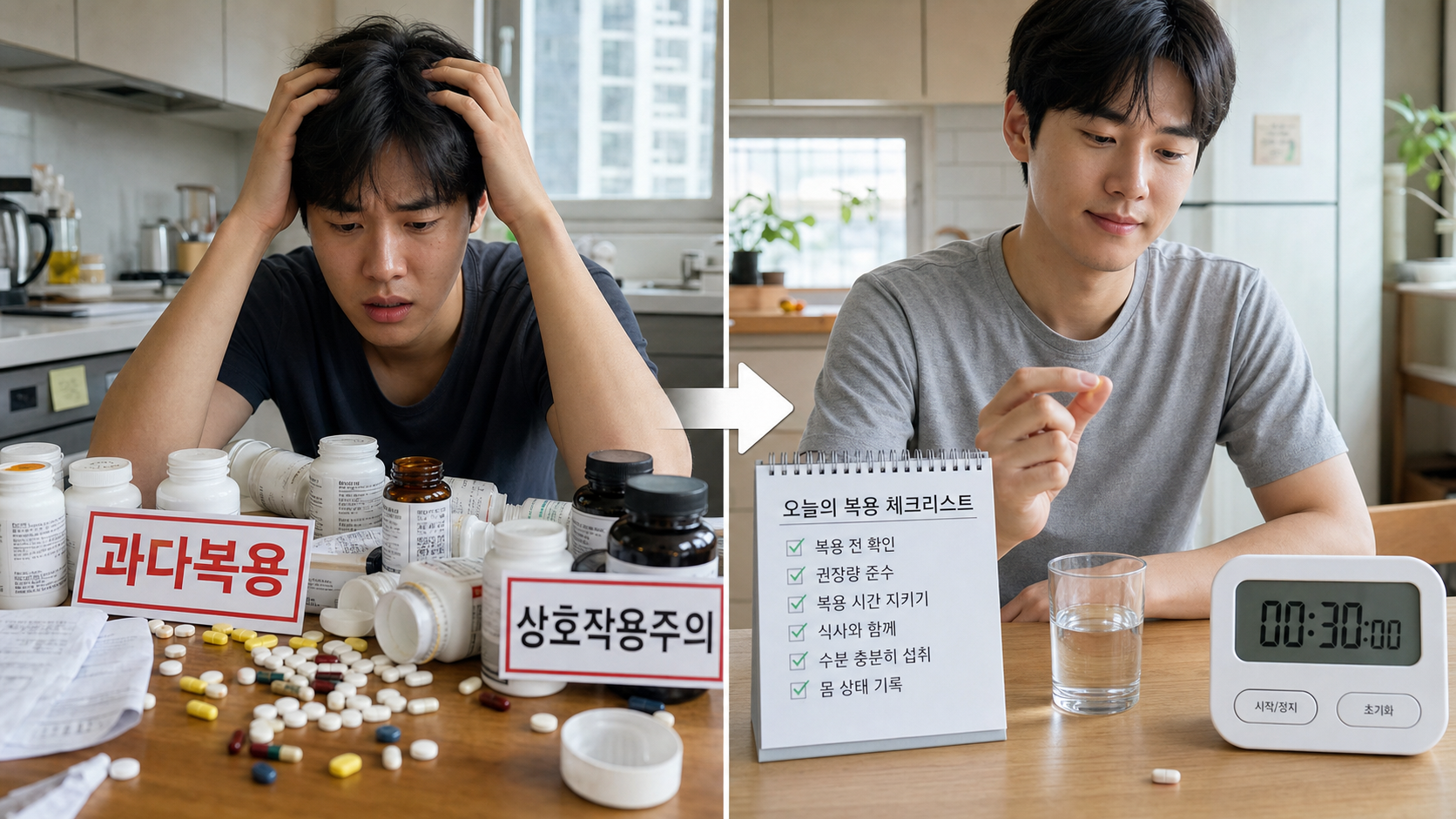영양제 처음 시작 실수 5가지 바로잡기
